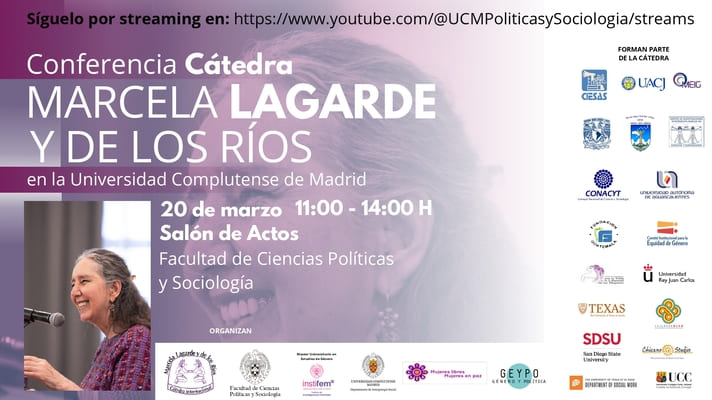 Jornada de la Cátedra Internacional Marcela Lagarde y de los Ríos